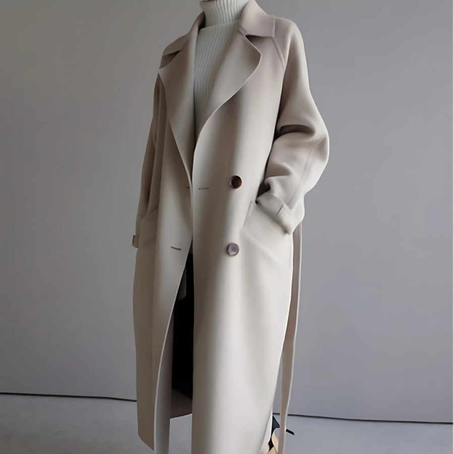 Wide notch lapels