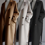 The Belted Long Wrap Coat