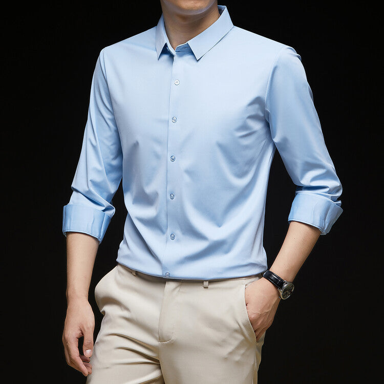 The Everyday Slim Dress Shirt in Light Blue
