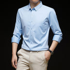 The Everyday Slim Dress Shirt in Light Blue