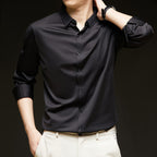 The Everyday Slim Dress Shirt in Black