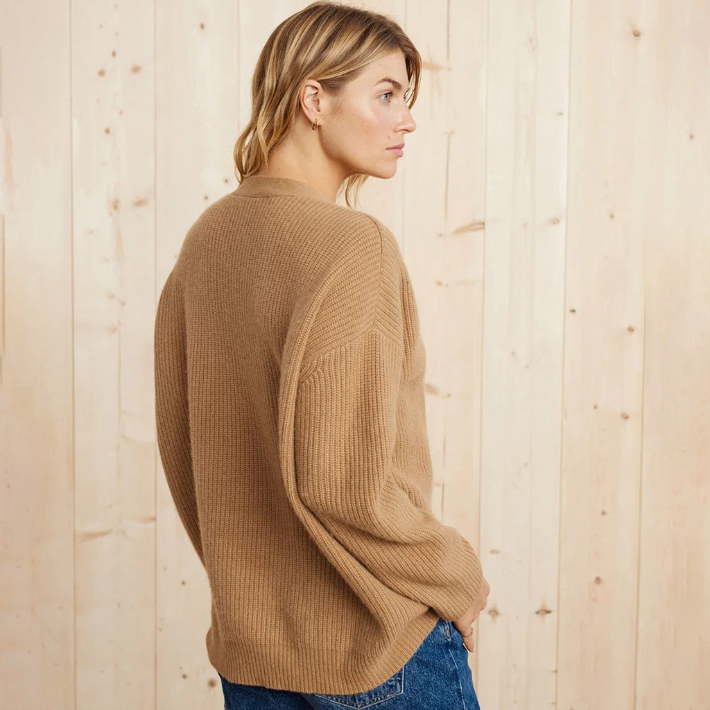The Oversized V-Neck Cardigan