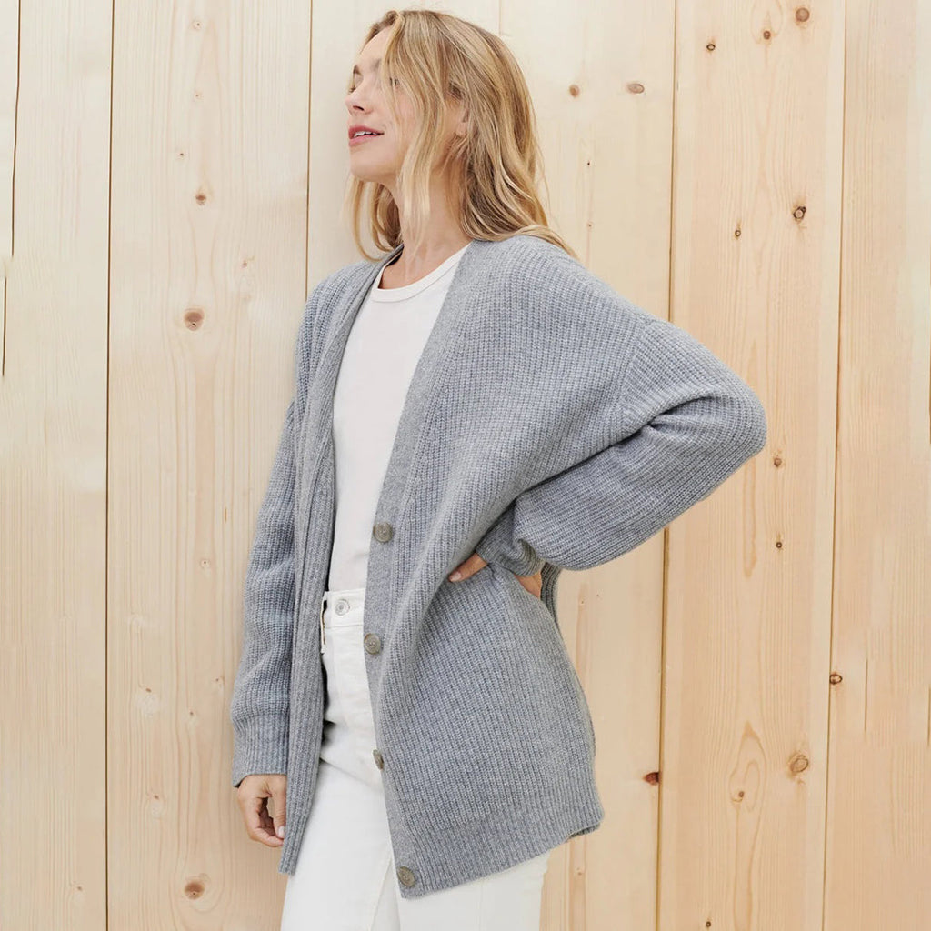 The Oversized V-Neck Cardigan