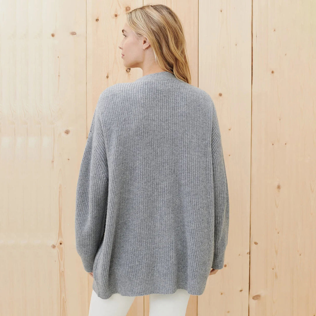 The Oversized V-Neck Cardigan