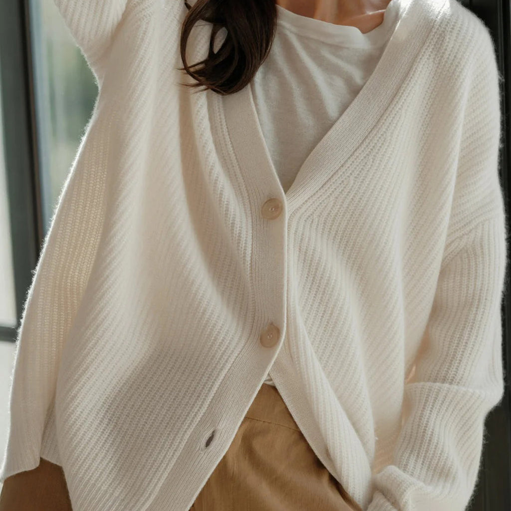 The Oversized V-Neck Cardigan