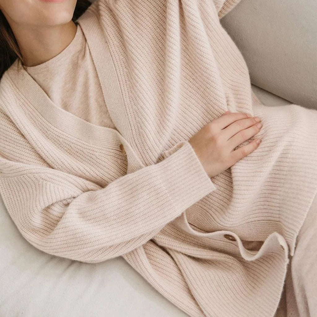 The Oversized V-Neck Cardigan