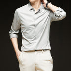 The Everyday Slim Dress Shirt in Pale Gray