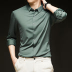 The Everyday Slim Dress Shirt in Sage Green