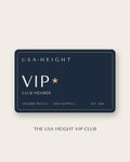 USA Height VIP Club membership card