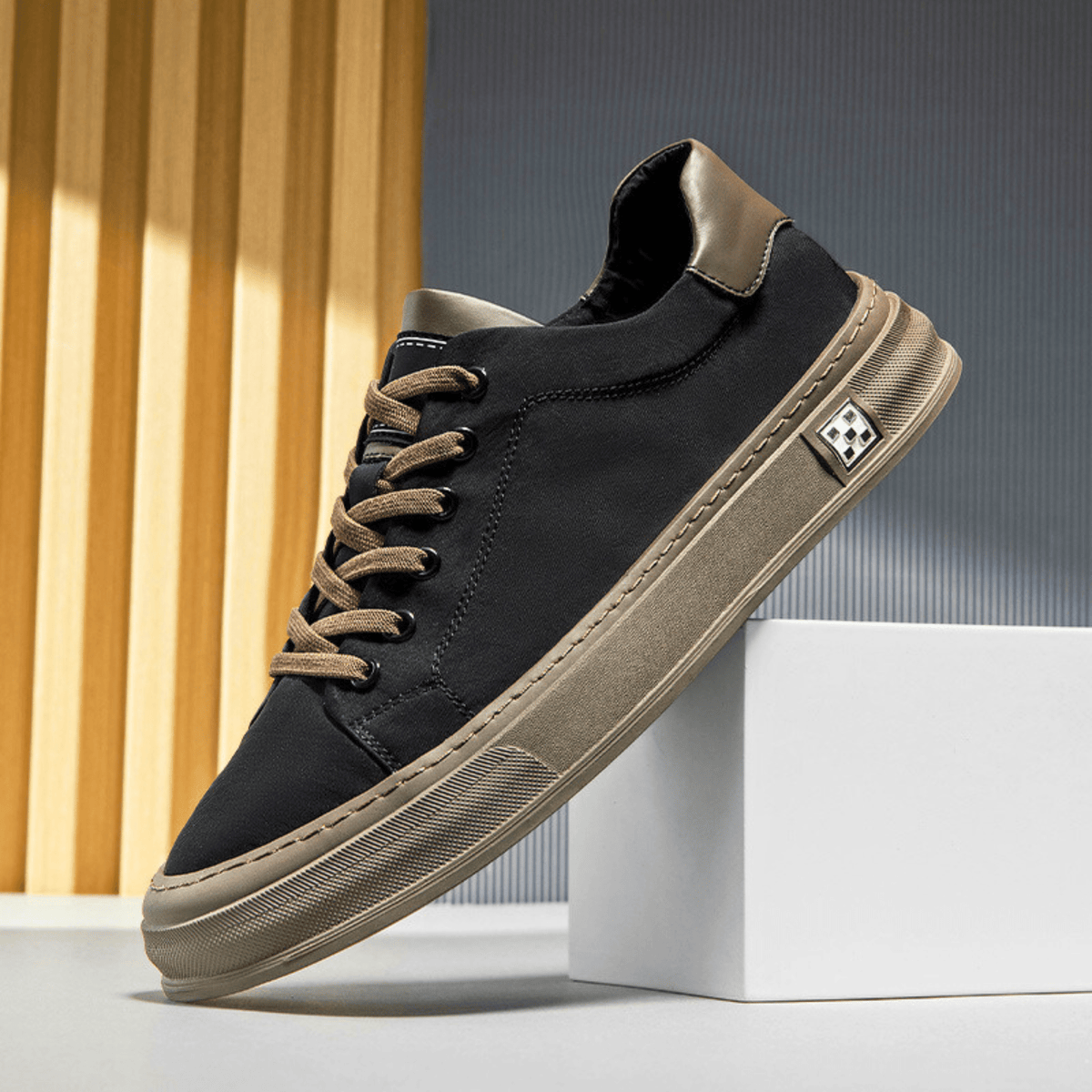 The Everyday Low-Top Sneaker in Black